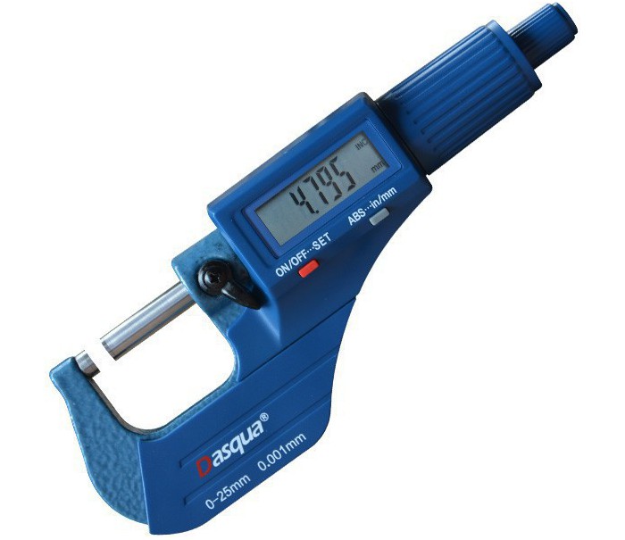 Dasqua 125-150mm DİJİTAL DIŞ ÇAP MİKROMETRE 0,001/0,00005”