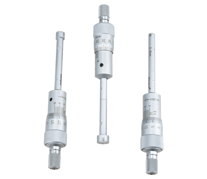 Dasqua 12-20mm MEKANİK 3 AYAKLI İÇ ÇAP MİKROMETRE SETİ 0,005