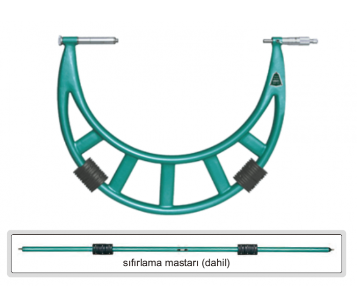 İNSİZE Mekanik Mikrometre 900-1000mm