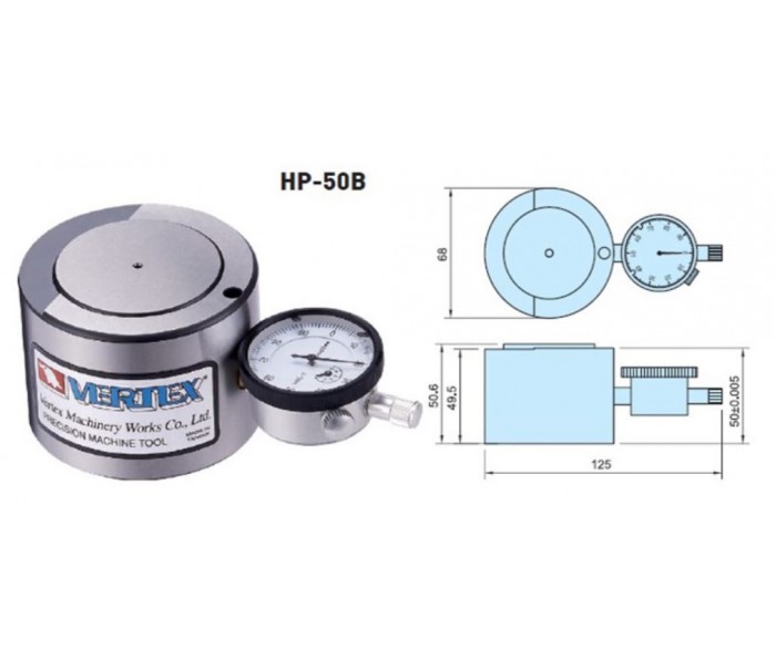 Vertex Saatli Yükseklik Hizalama 50mm